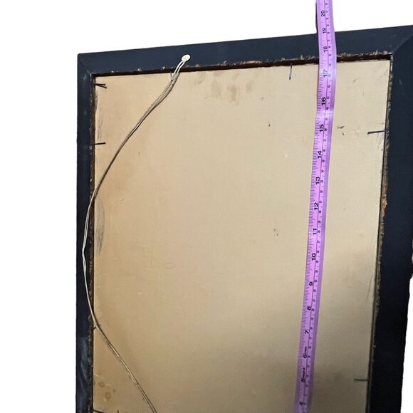 Paint By Numbers Boat and Beach Vintage Framed No Glass 50s 60s Retro Kitsch Art - Picture 13 of 16